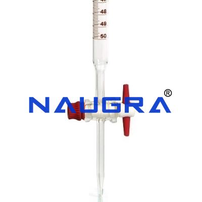 School Science Lab Glassware Burette