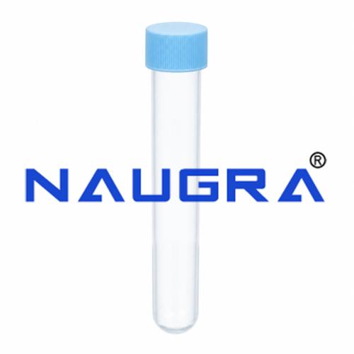 Test Tube with Screw Cap for Science Lab