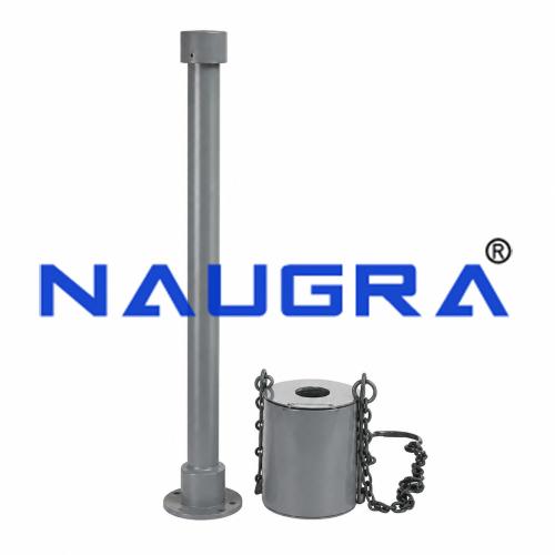 Portable Aluminium Derrick with Pulley For Testing Lab for Soil Testing Lab