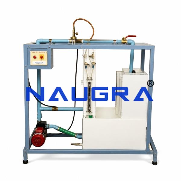 Pitot Tube Set Up for engineering schools