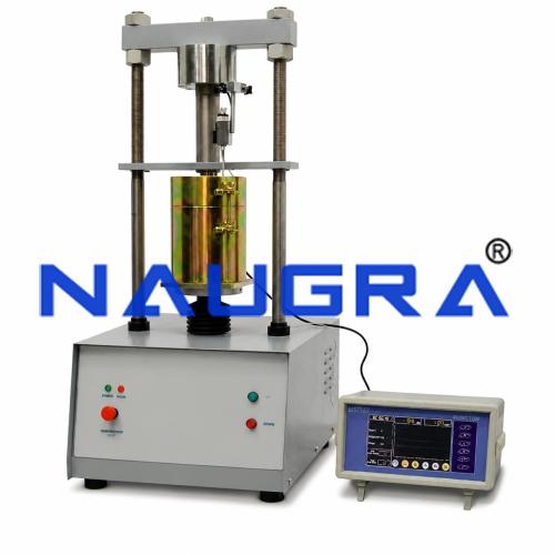 Triaxial Shear Test Apparatus (Motorised) 30 Speed For Testing Lab for Soil Testing Lab