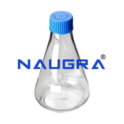 School Science Lab Laboratory Flasks