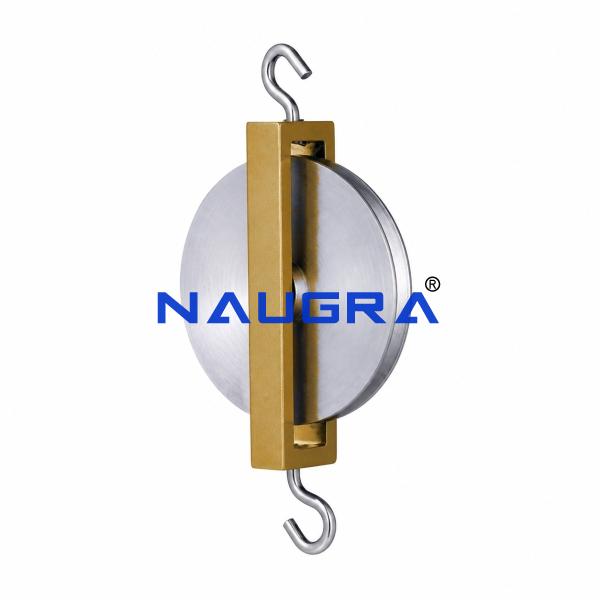 Pulley Single Metal for Physics Lab