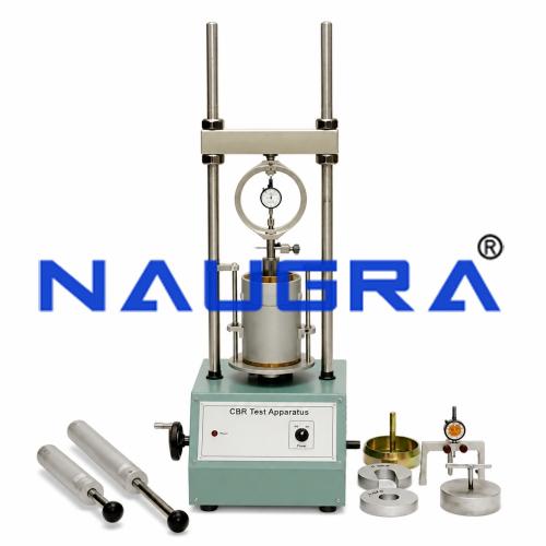 Laboratory California Bearing Ratio Test Apparatus ,Motorised For Testing Lab for Soil Testing Lab