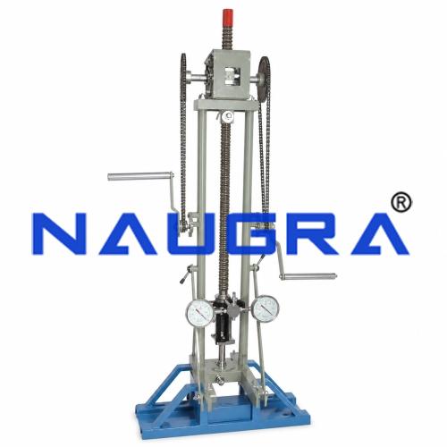 Static Cone Penetrometer, 30KN (300KGF) Capacity, Hand Operated For Testing Lab for Soil Testing Lab