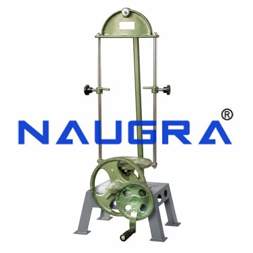 Sieve Shaker (Hand Operated) for 20cm dia Sieves For Testing Lab for Soil Testing Lab