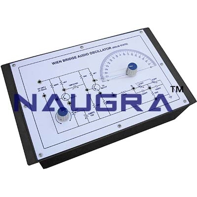 Wien Bridge Oscillator using FET Trainer for Vocational Training and Didactic Labs