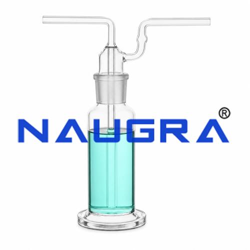 Gas Washing Bottle for School Science Lab