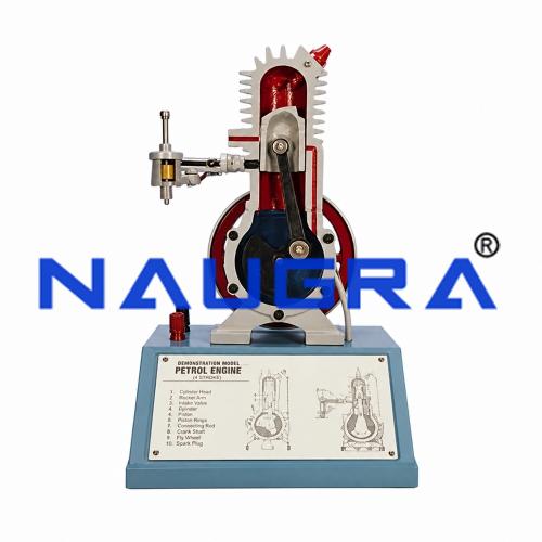 Demonstration Engine 2 Stroke for School Science Lab