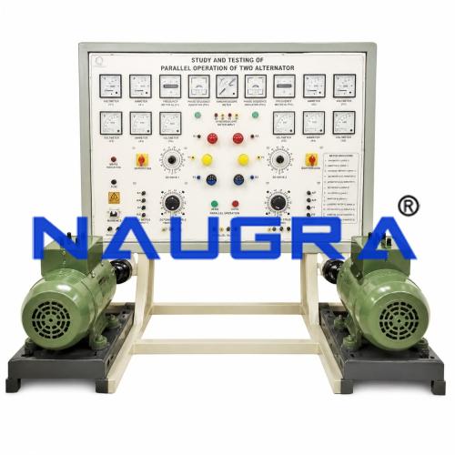 Alternator and Parallel Operation Experiment  System
