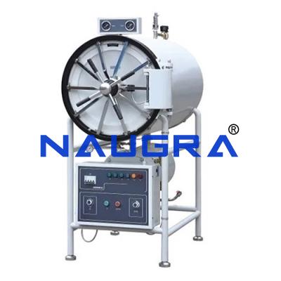 School Science Lab Horizontal Cylindrical Pressure Autoclave