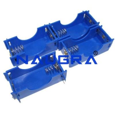School Science Lab Plastic D Cell Battery Holder