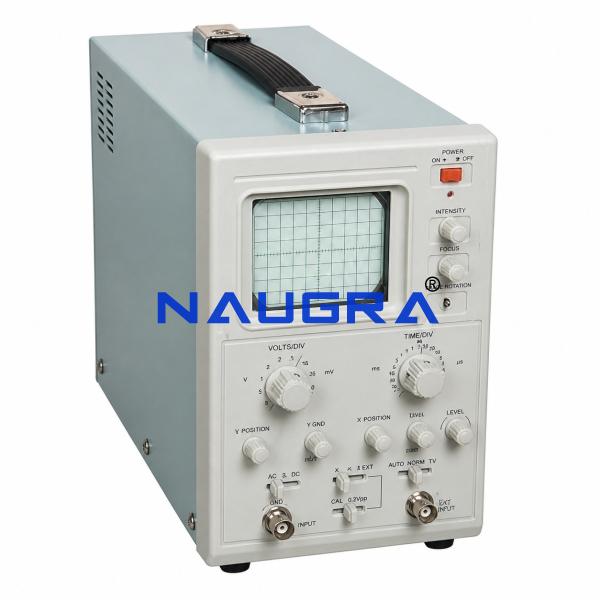 Oscilloscope Single Trace 10 MHz for Physics Lab