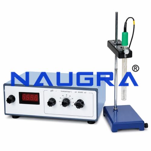Flow Meter & Digital ph meters for School Science Lab