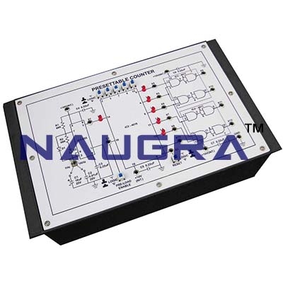 Presettable Counter Trainer for Vocational Training and Didactic Labs